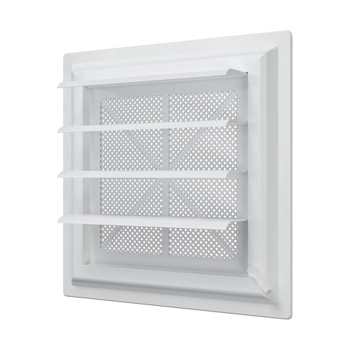 2828AVp Решетка вентиляционная AIRVENT регулируемая жалюзи 281х281 пластик ERA