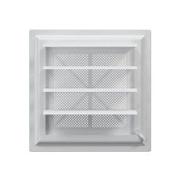 2828AVp Решетка вентиляционная AIRVENT регулируемая жалюзи 281х281 пластик ERA