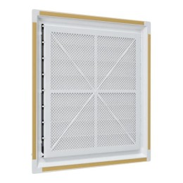 3540AVp Решетка вентиляционная AIRVENT регулируемая жалюзи 349х399 пластик ERA