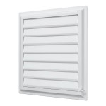 4044AVp Решетка вентиляционная AIRVENT регулируемая жалюзи 402х442 пластик ERA