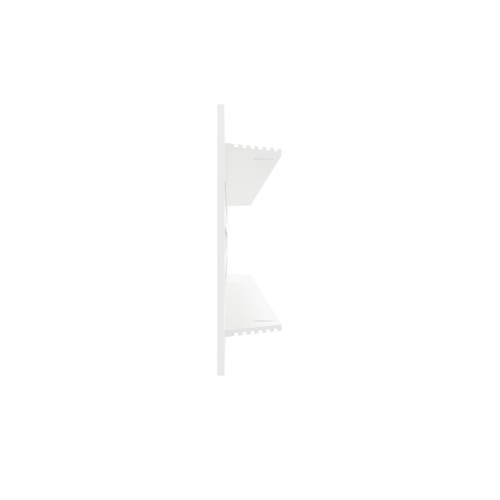 Решетка вентиляционная DP AL переточная 300x42 алюминий White ERA
