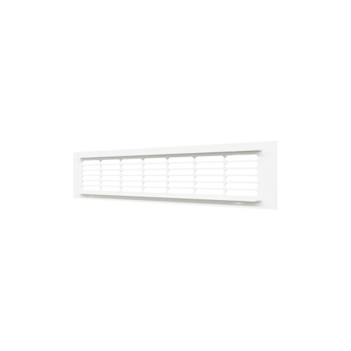 Решетка вентиляционная DP AL переточная 300x60 алюминий White ERA
