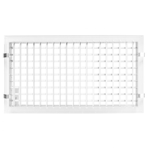 2VA-700х350 решетка двухрядная алюминиевая