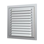 2020МЦ  Решетка вентиляционная МЦ сетка 200х200 оцинк.сталь ERA