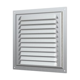 2020МЦ  Решетка вентиляционная МЦ сетка 200х200 оцинк.сталь ERA