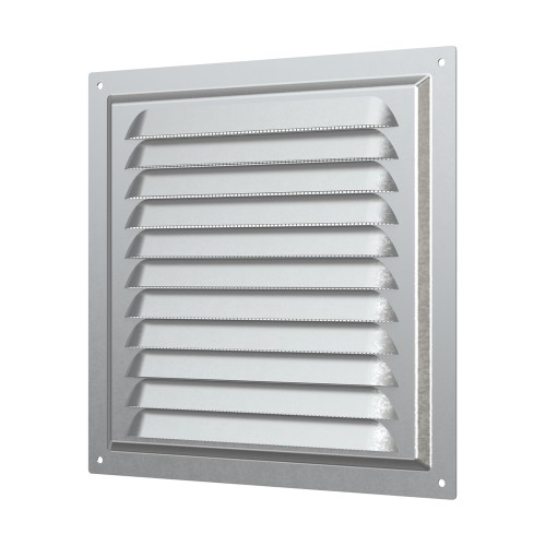 2020МЦ  Решетка вентиляционная МЦ сетка 200х200 оцинк.сталь ERA