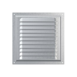 2020МЦ  Решетка вентиляционная МЦ сетка 200х200 оцинк.сталь ERA