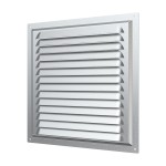 2525МЦ  Решетка вентиляционная МЦ сетка 250х250 оцинк.сталь ERA