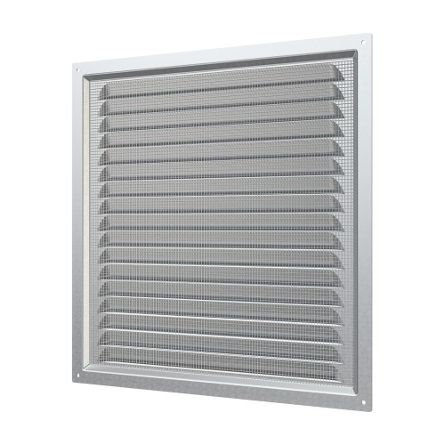 3030МЦ  Решетка вентиляционная МЦ сетка 300х300 оцинк.сталь ERA