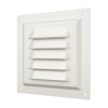 1212МЭ Ivory  Решетка вентиляционная МЭ сетка 125х125 окраш.сталь Ivory ERA