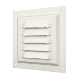 1212МЭ Ivory  Решетка вентиляционная МЭ сетка 125х125 окраш.сталь Ivory ERA