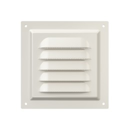 1212МЭ Ivory  Решетка вентиляционная МЭ сетка 125х125 окраш.сталь Ivory ERA