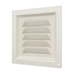1212МЭ Ivory  Решетка вентиляционная МЭ сетка 125х125 окраш.сталь Ivory ERA