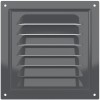 1515МЭ Gray  Решетка вентиляционная МЭ сетка 150х150 окраш.сталь Gray ERA