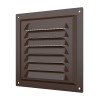 1515МЭ, коричневый Решетка вентиляционная МЭ сетка 150х150 окраш.сталь Brown ERA