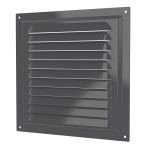 2020МЭ Gray  Решетка вентиляционная МЭ сетка 200х200 окраш.сталь Gray ERA