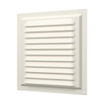 2020МЭ Ivory  Решетка вентиляционная МЭ сетка 200х200 окраш.сталь Ivory ERA