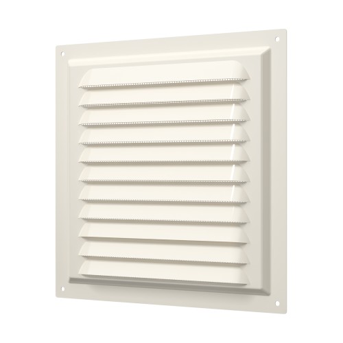 2020МЭ Ivory  Решетка вентиляционная МЭ сетка 200х200 окраш.сталь Ivory ERA