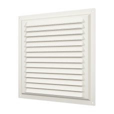 2525МЭ Ivory  Решетка вентиляционная МЭ сетка 250х250 окраш.сталь Ivory ERA