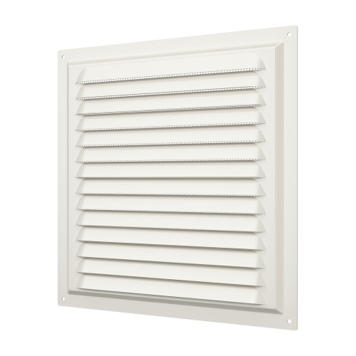 2525МЭ Ivory  Решетка вентиляционная МЭ сетка 250х250 окраш.сталь Ivory ERA