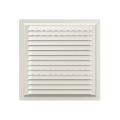 2525МЭ Ivory  Решетка вентиляционная МЭ сетка 250х250 окраш.сталь Ivory ERA