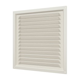 2525МЭ Ivory  Решетка вентиляционная МЭ сетка 250х250 окраш.сталь Ivory ERA