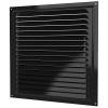 3030МЭ Black  Решетка вентиляционная МЭ сетка 300х300 окраш.сталь Black ERA