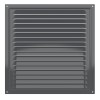 3030МЭ Gray  Решетка вентиляционная МЭ сетка 300х300 окраш.сталь Gray ERA