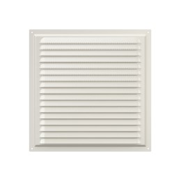 3030МЭ Ivory  Решетка вентиляционная МЭ сетка 300х300 окраш.сталь Ivory ERA