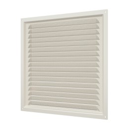 3030МЭ Ivory  Решетка вентиляционная МЭ сетка 300х300 окраш.сталь Ivory ERA
