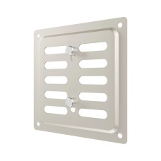 1010MER Beige  Решетка вентиляционная MER регулируемая 100x100 окраш.сталь Beige ERA