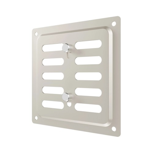 1717MER Beige  Решетка вентиляционная MER регулируемая 175х175 окраш.сталь Beige ERA