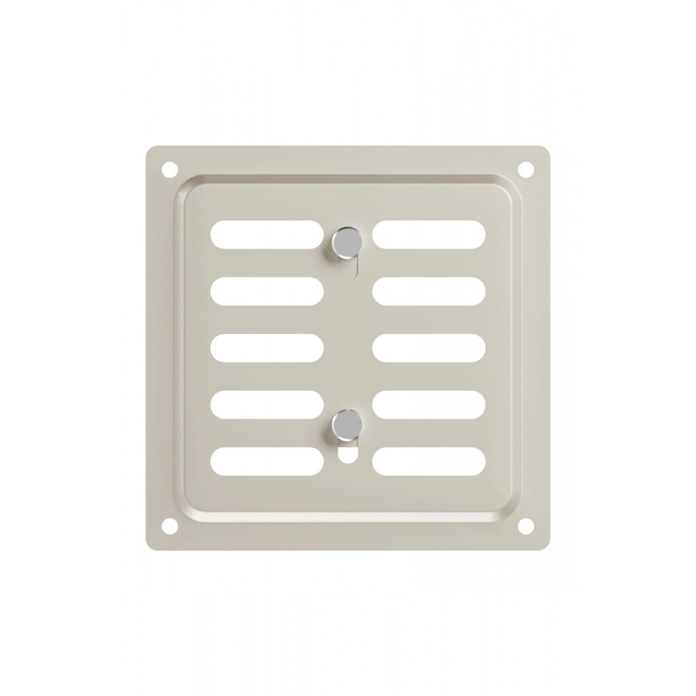 1010MER Beige  Решетка вентиляционная MER регулируемая 100x100 окраш.сталь Beige ERA