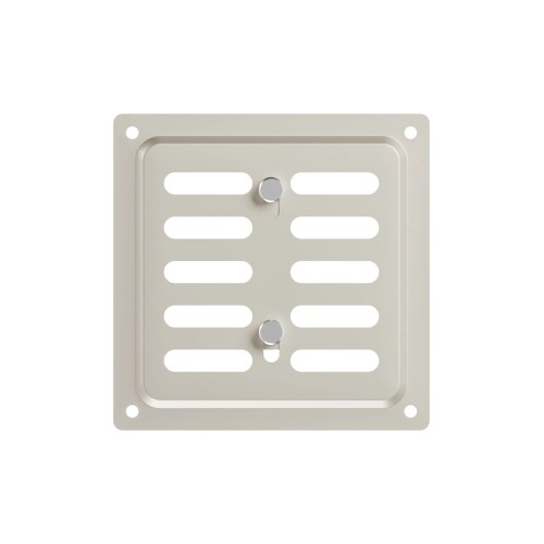 1717MER Beige  Решетка вентиляционная MER регулируемая 175х175 окраш.сталь Beige ERA