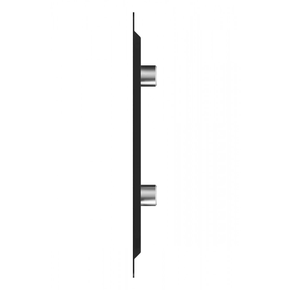 1515MER Black  Решетка вентиляционная MER регулируемая 150x150 окраш.сталь Black ERA