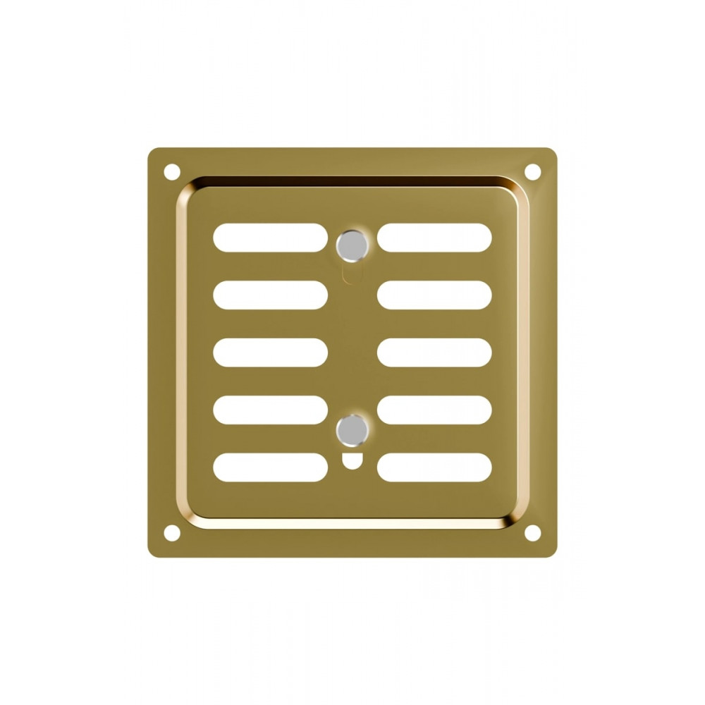 1010MER Gold  Решетка вентиляционная MER регулируемая 100x100 окраш.сталь Gold ERA