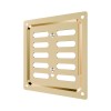 1010MER Gold  Решетка вентиляционная MER регулируемая 100x100 окраш.сталь Gold ERA