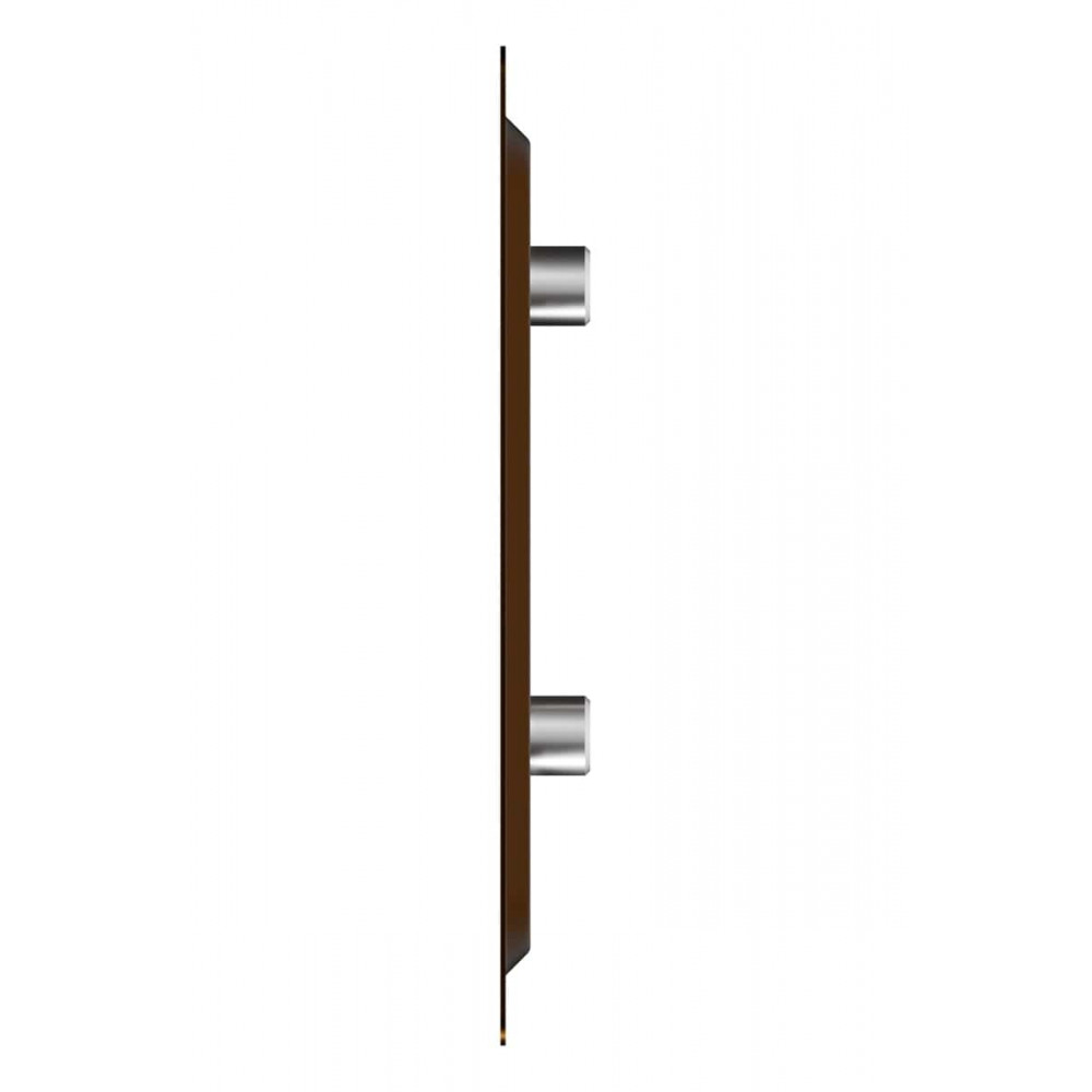 1010MER Metallic brown  Решетка вентиляционная MER регулируемая 100x100 окраш.сталь Metallic brown ERA