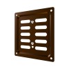 1717MER Metallic brown  Решетка вентиляционная MER регулируемая 175х175 окраш.сталь Metallic brown ERA