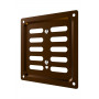 1010MER Metallic brown  Решетка вентиляционная MER регулируемая 100x100 окраш.сталь Metallic brown ERA