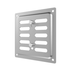 1717MER Решетка вентиляционная MER регулируемая 175х175 оцинк.сталь ERA