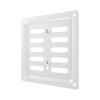 1717MER White Решетка вентиляционная MER регулируемая 175х175 окраш.сталь White ERA