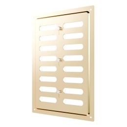 1724MER Gold Решетка вентиляционная MER регулируемая 170х240 окраш.сталь Gold ERA