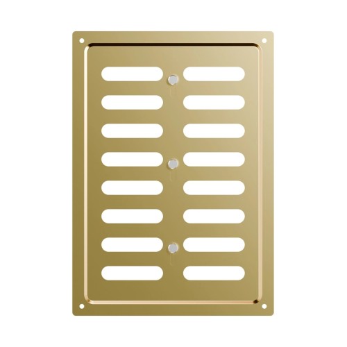 1724MER Gold Решетка вентиляционная MER регулируемая 170х240 окраш.сталь Gold ERA