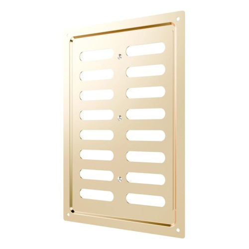 1724MER Gold Решетка вентиляционная MER регулируемая 170х240 окраш.сталь Gold ERA