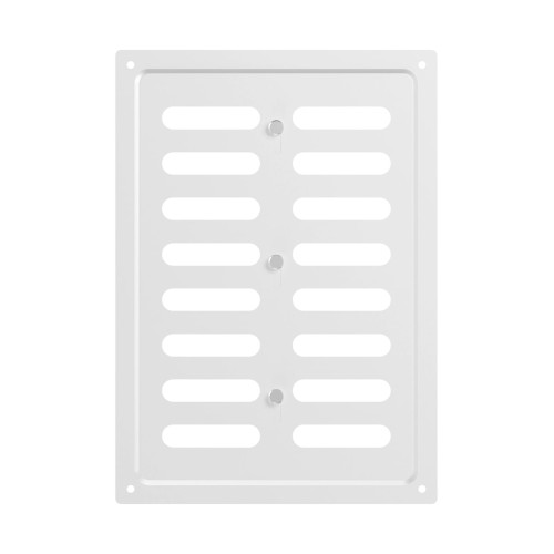 1724MER White Решетка вентиляционная MER регулируемая 170х240 окраш.сталь White ERA