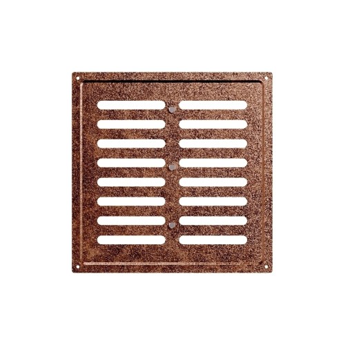 2525MER Antique copper  Решетка вентиляционная MER регулируемая 250х250 окраш.сталь Antique copper ERA