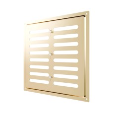 2525MER Gold  Решетка вентиляционная MER регулируемая 250х250 окраш.сталь Gold ERA