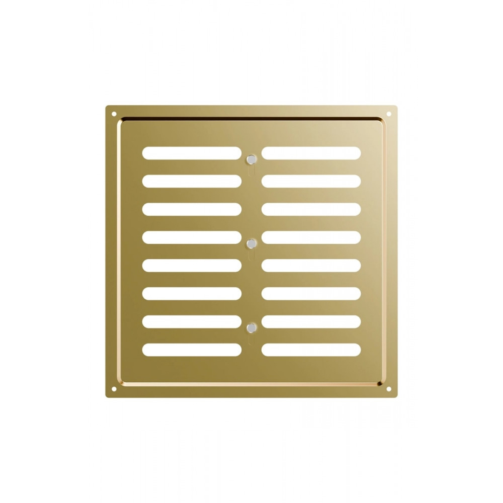 2525MER Gold  Решетка вентиляционная MER регулируемая 250х250 окраш.сталь Gold ERA