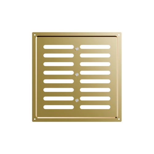 2525MER Gold  Решетка вентиляционная MER регулируемая 250х250 окраш.сталь Gold ERA